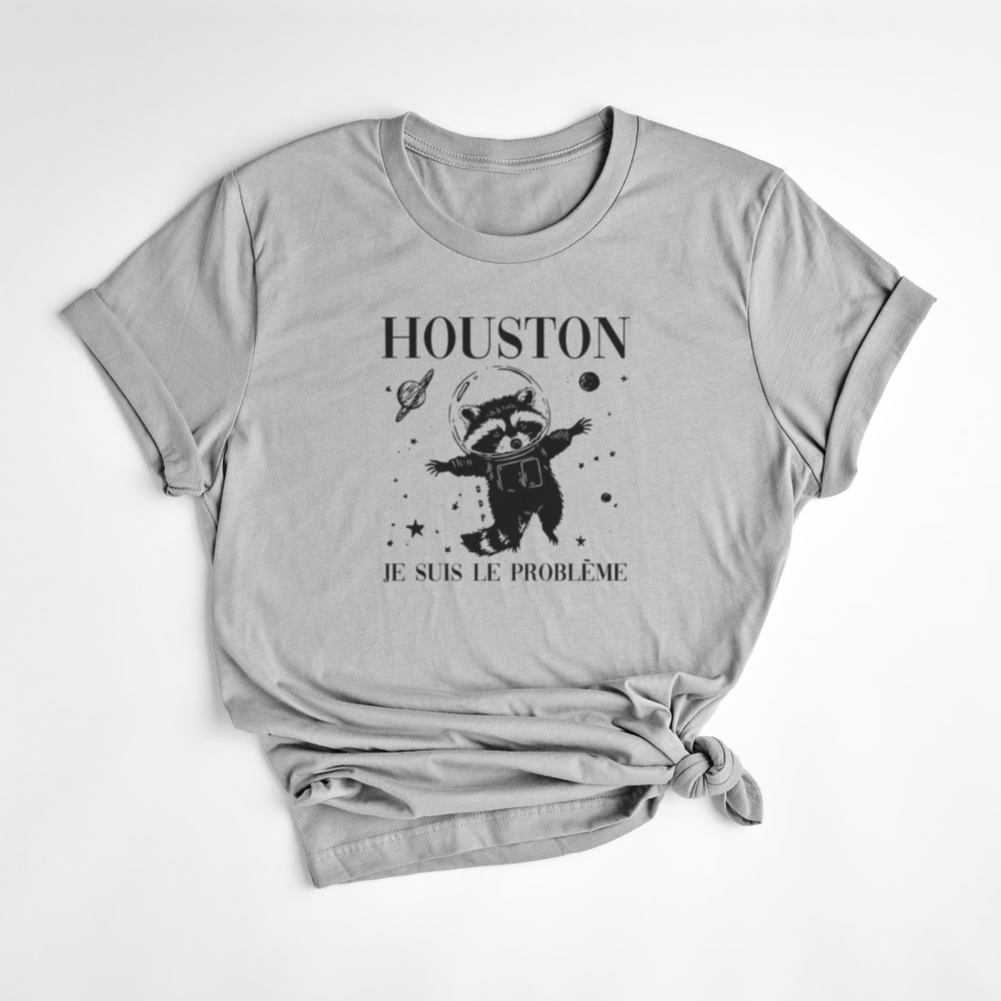 T-SHIRT HOUSTON - CIMENT