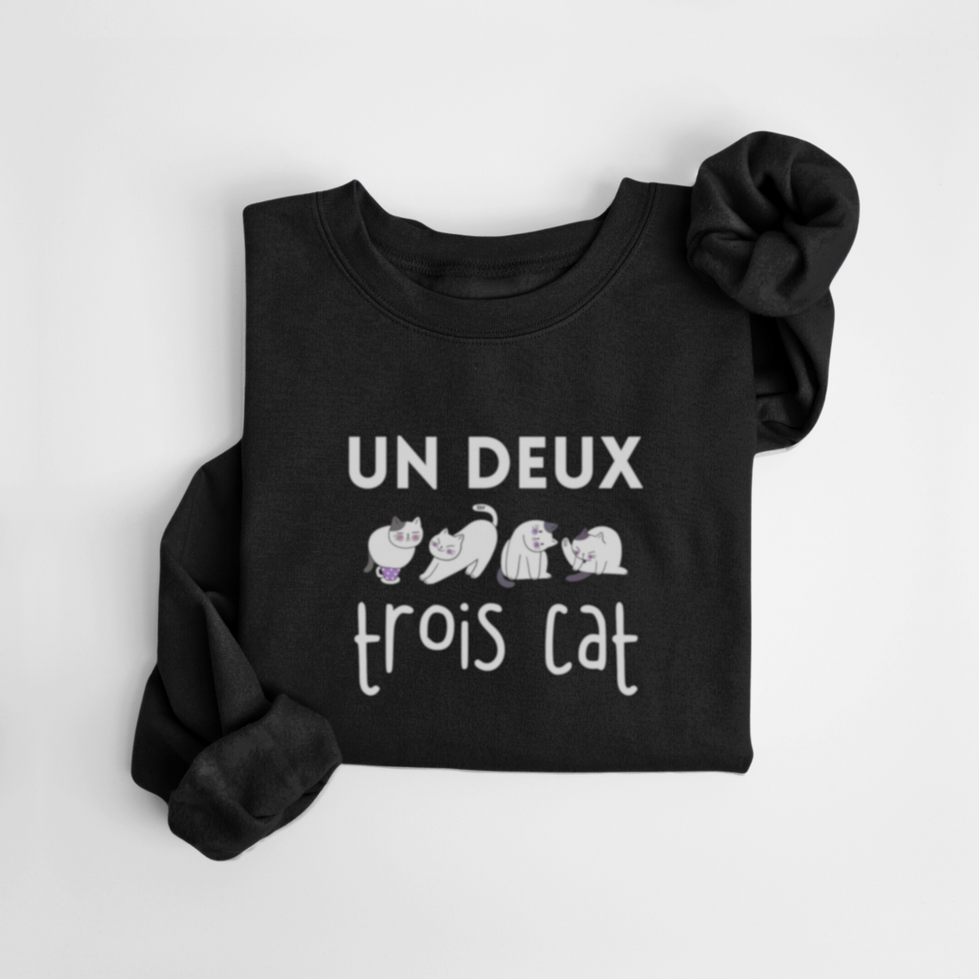 SWEATSHIRT TROIS CAT - ENFANT