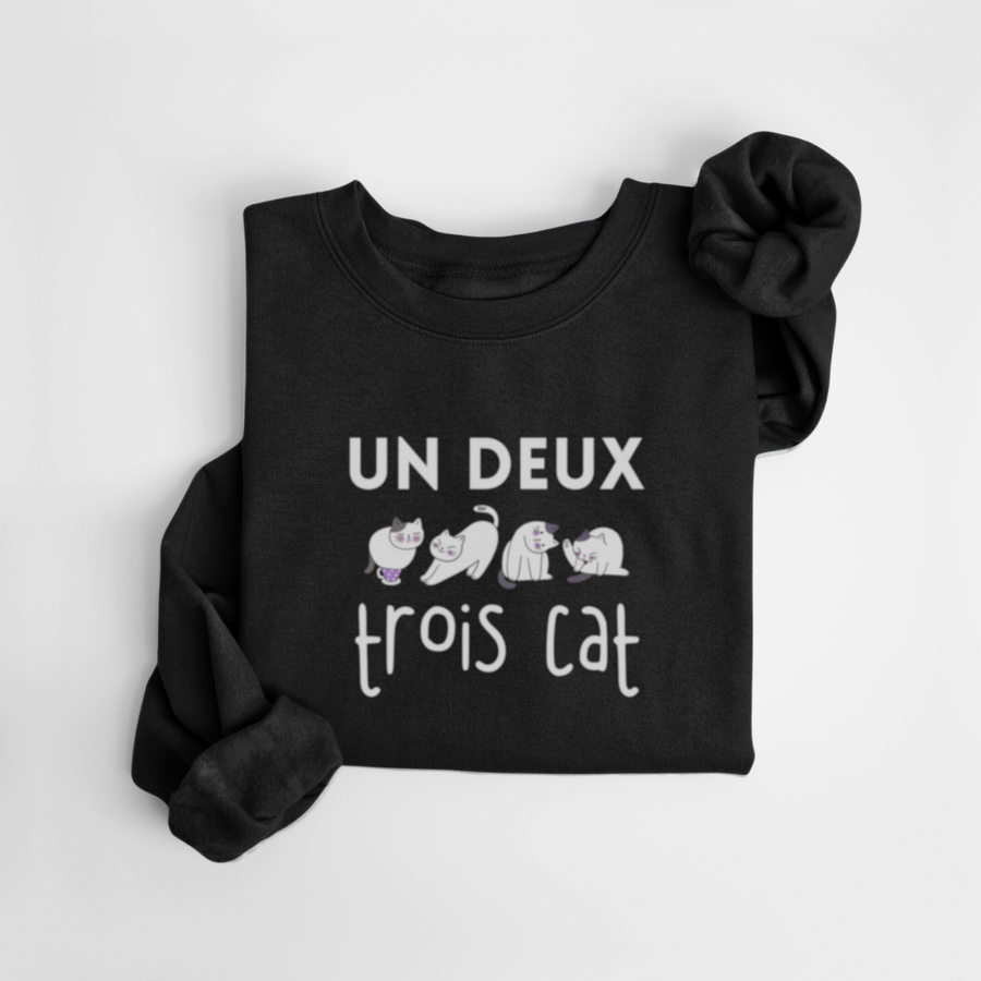 SWEATSHIRT TROIS CAT - ENFANT