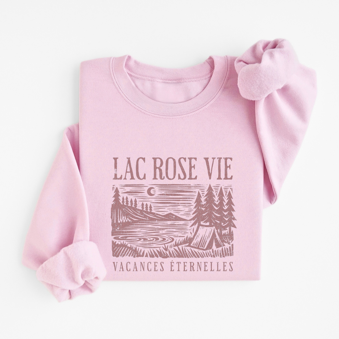 Sweatshirt Lac Rose Vie