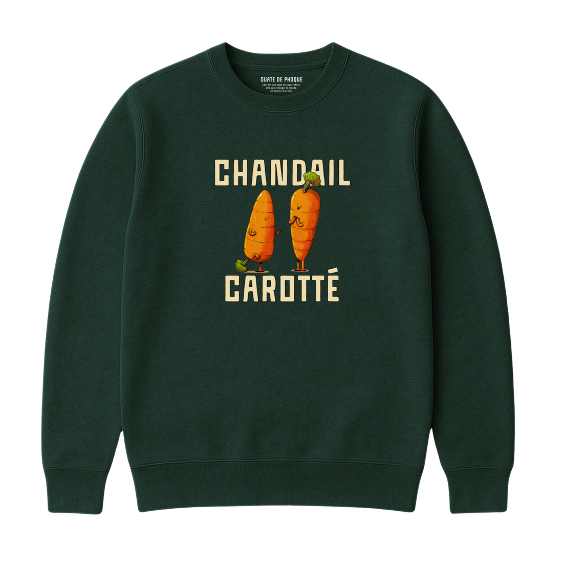 Sweatshirt Carotté