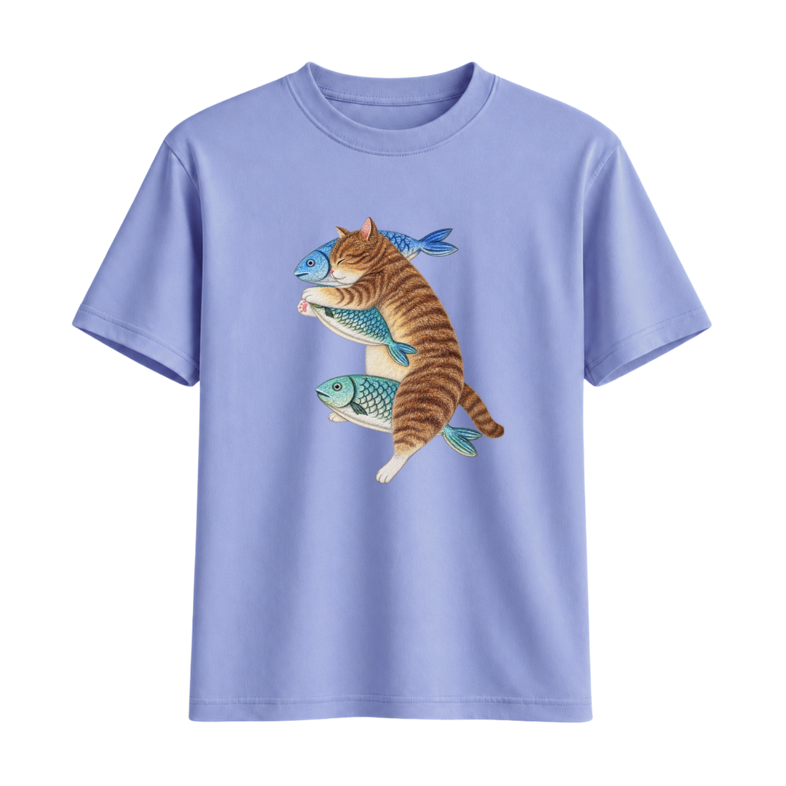 T-Shirt Chat Poisson