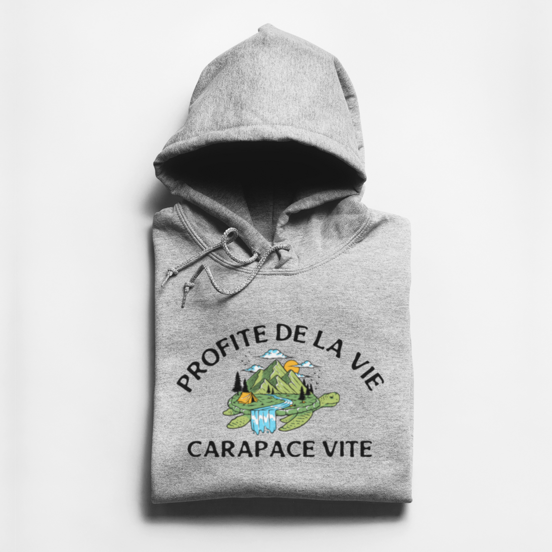 HOODIE CARAPACE - GRIS