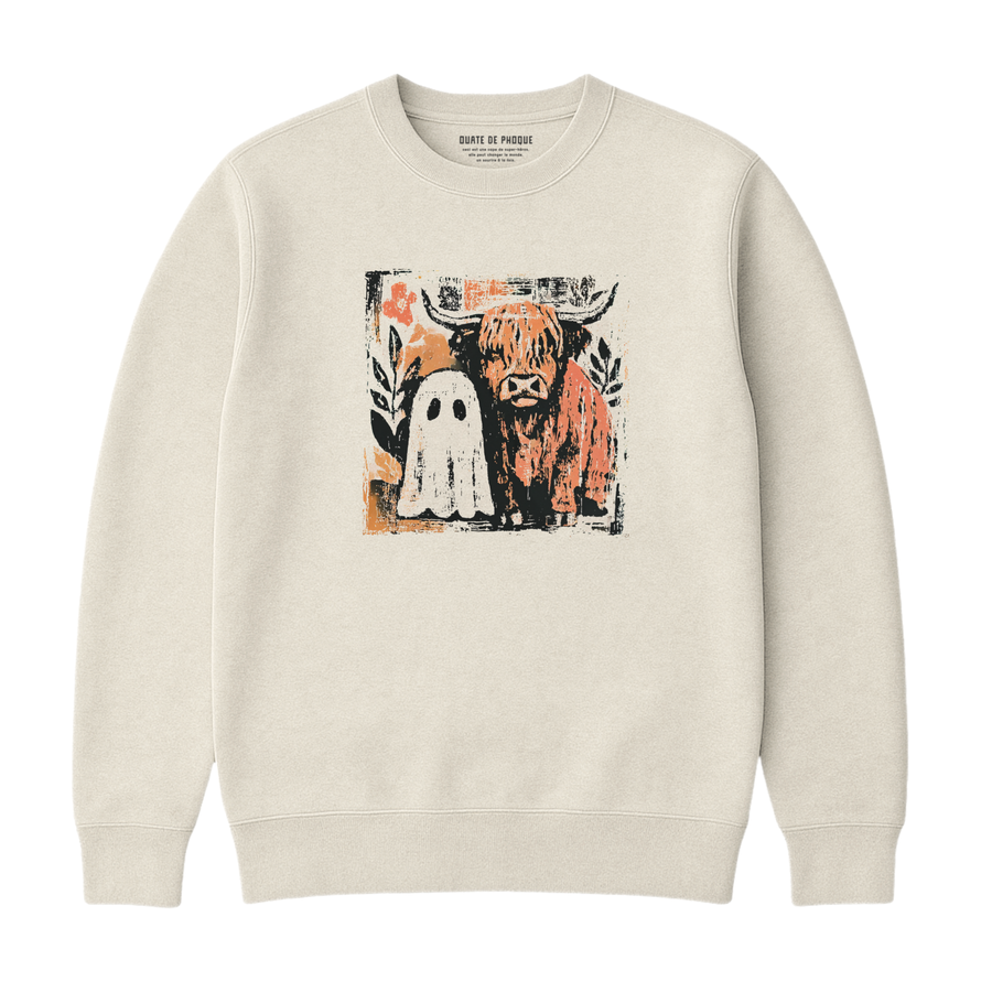 Sweatshirt Fantôme Vache