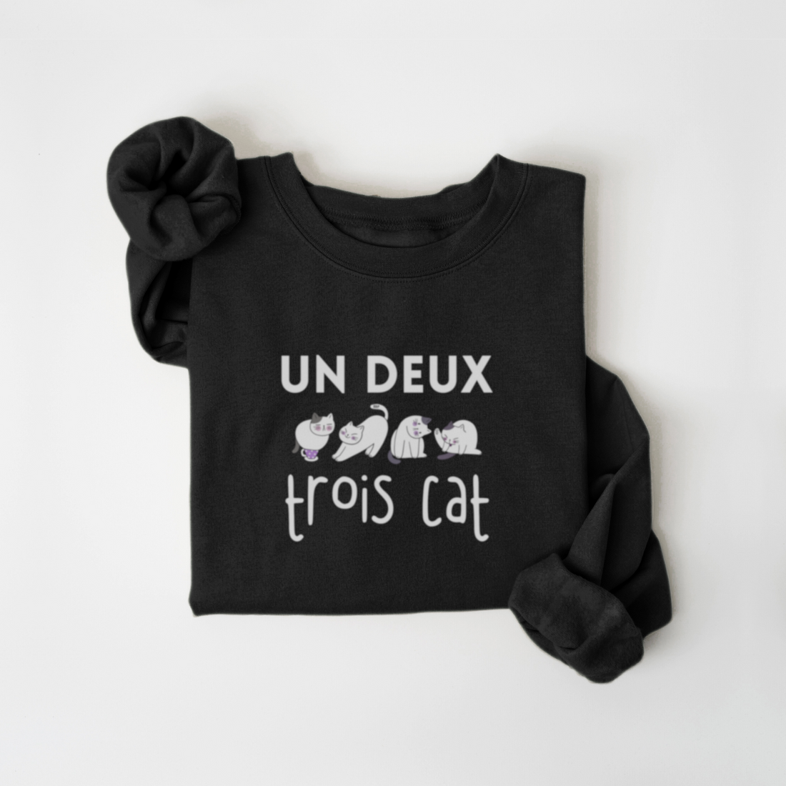 SWEATSHIRT TROIS CAT - ENFANT