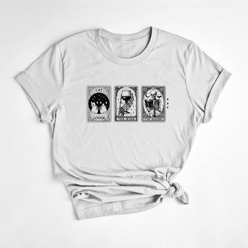 T-SHIRT TAROT - BLANC