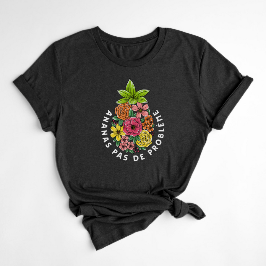 PINEAPPLE T-SHIRT NO PROBLEM