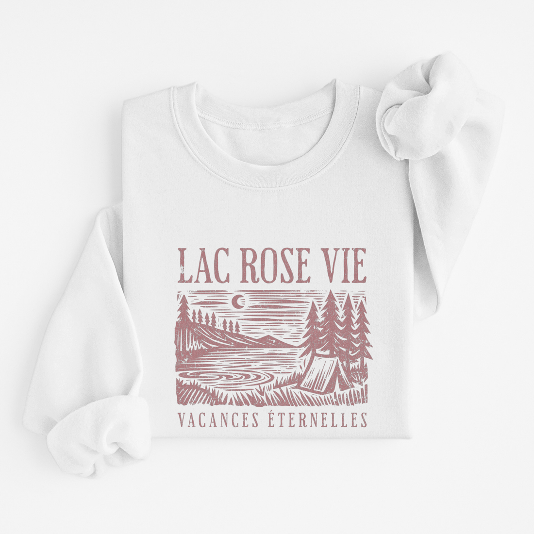 Sweatshirt Lac Rose Vie