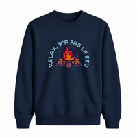 Sweatshirt Relax Feu