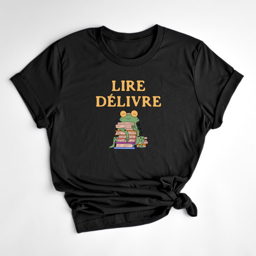 T-SHIRT LIRE DÉLIVRE
