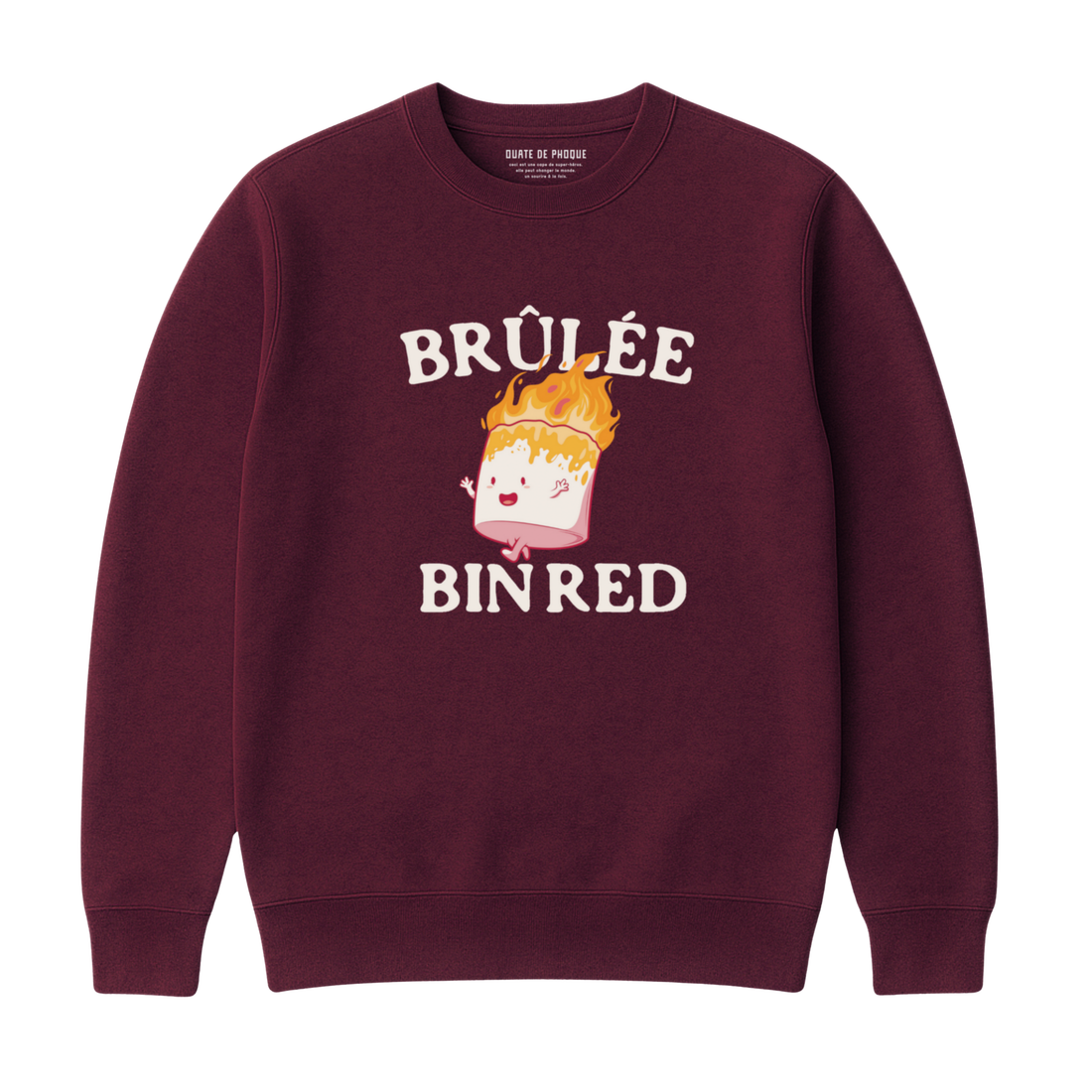 Sweatshirt Brûlée Bin Red