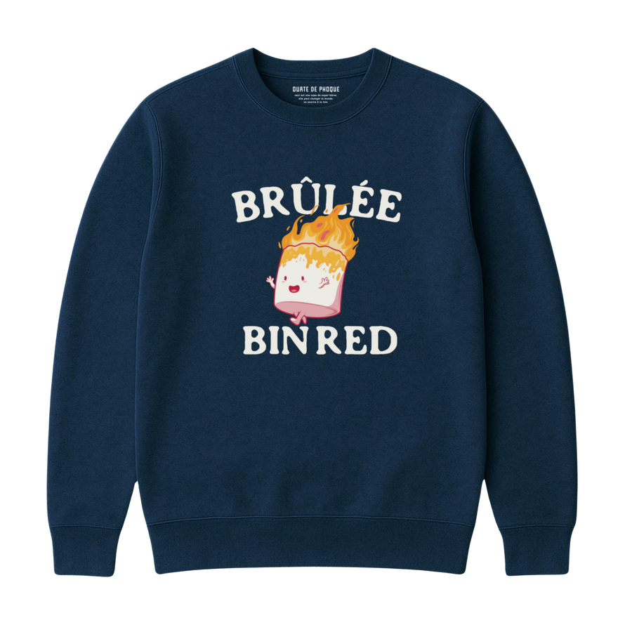 Sweatshirt Brûlée Bin Red