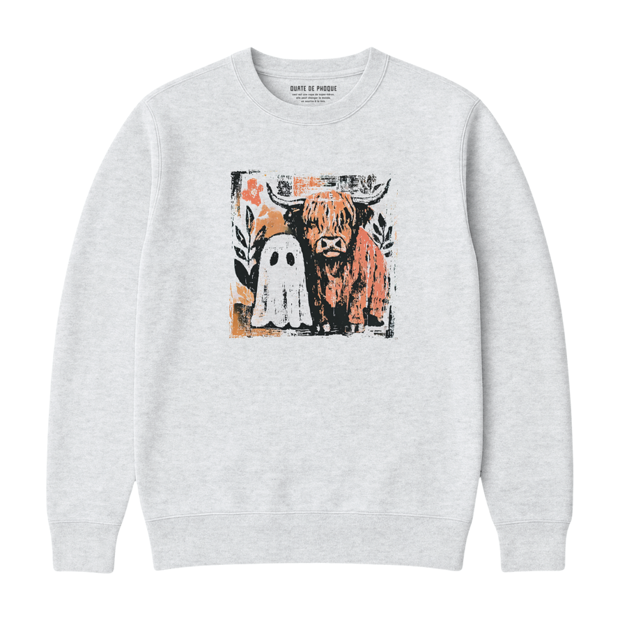 Sweatshirt Fantôme Vache
