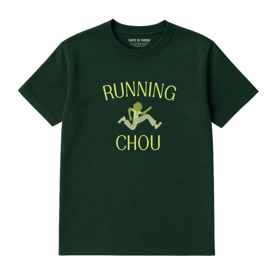 RUNNING CABBAGE T-SHIRT