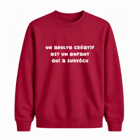 Sweatshirt Adulte Créatif