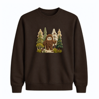 Sweatshirt Sasquatch Effet Patch
