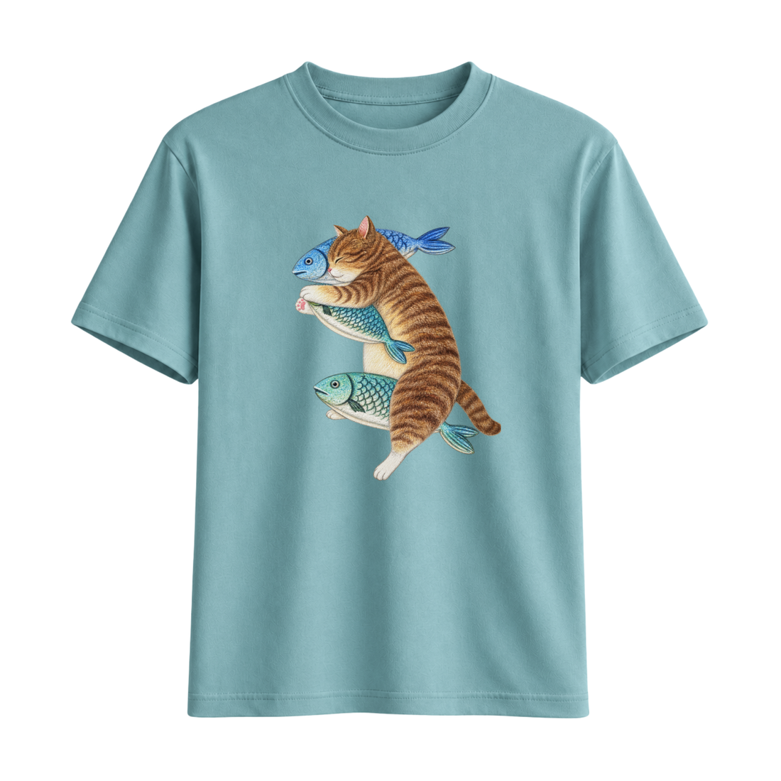 T-Shirt Chat Poisson