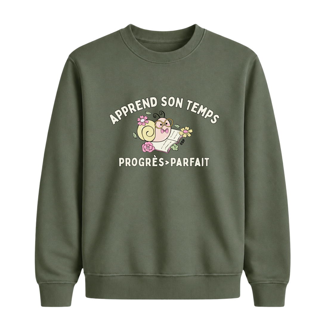 Sweatshirt Apprend Son Temps