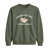 Sweatshirt Apprend Son Temps