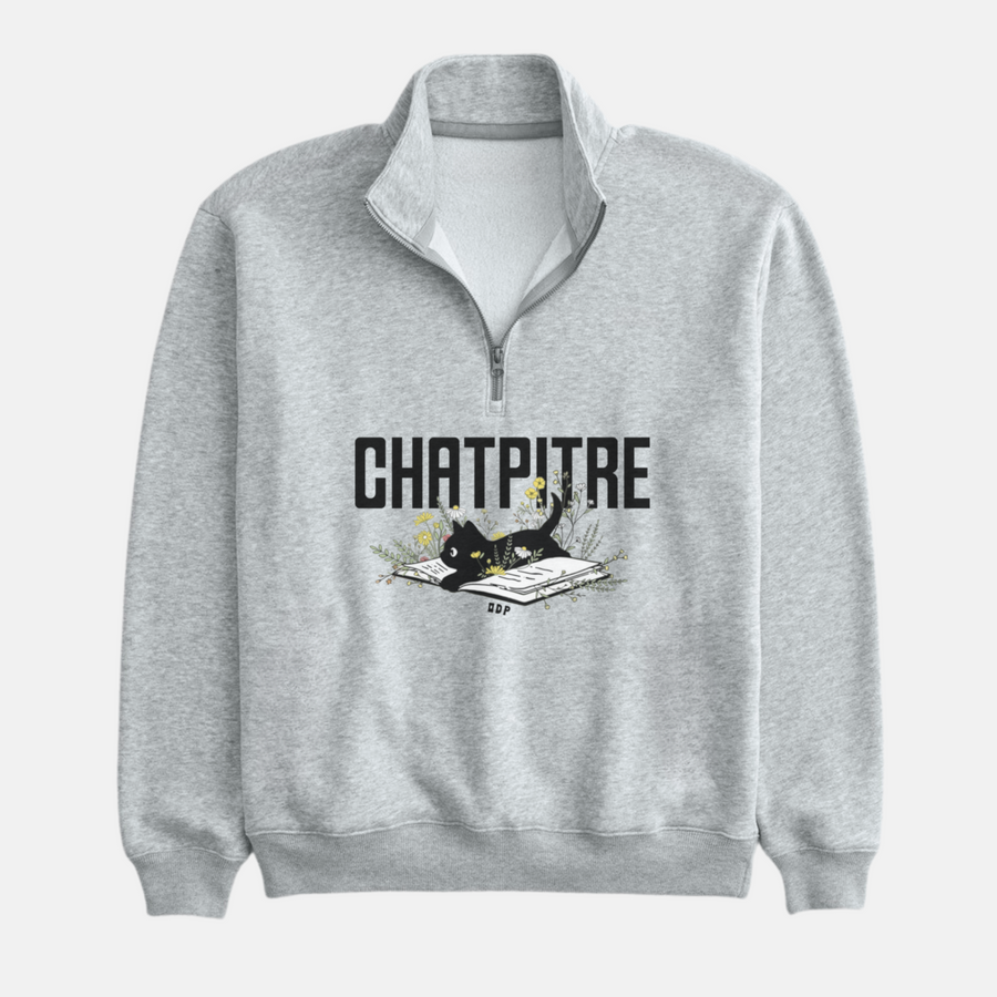 1/4 ZIP CHATPITRE - GRUAU