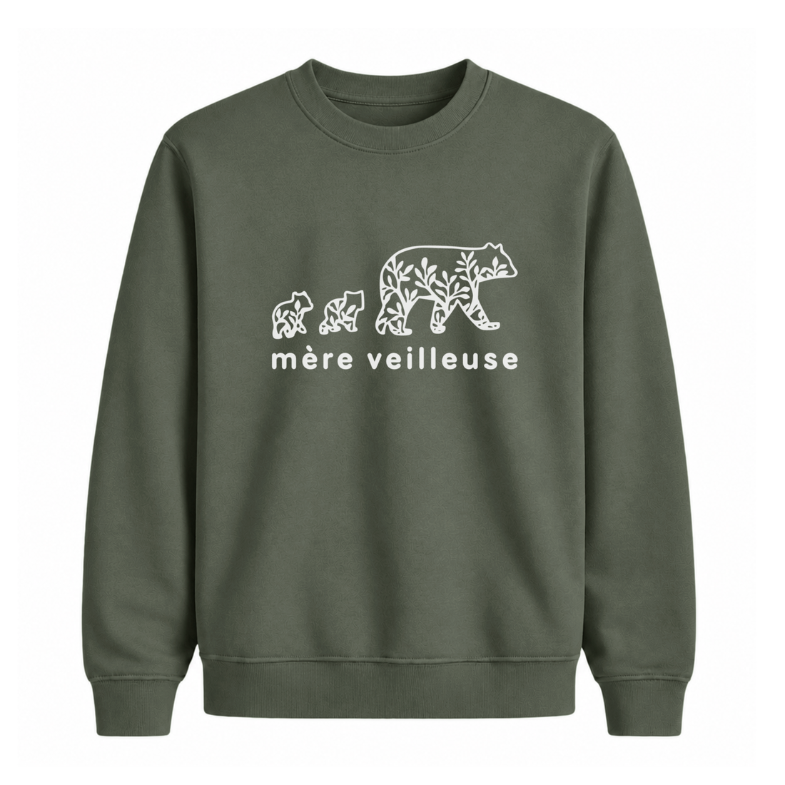 Sweatshirt Mère Veilleuse Ours