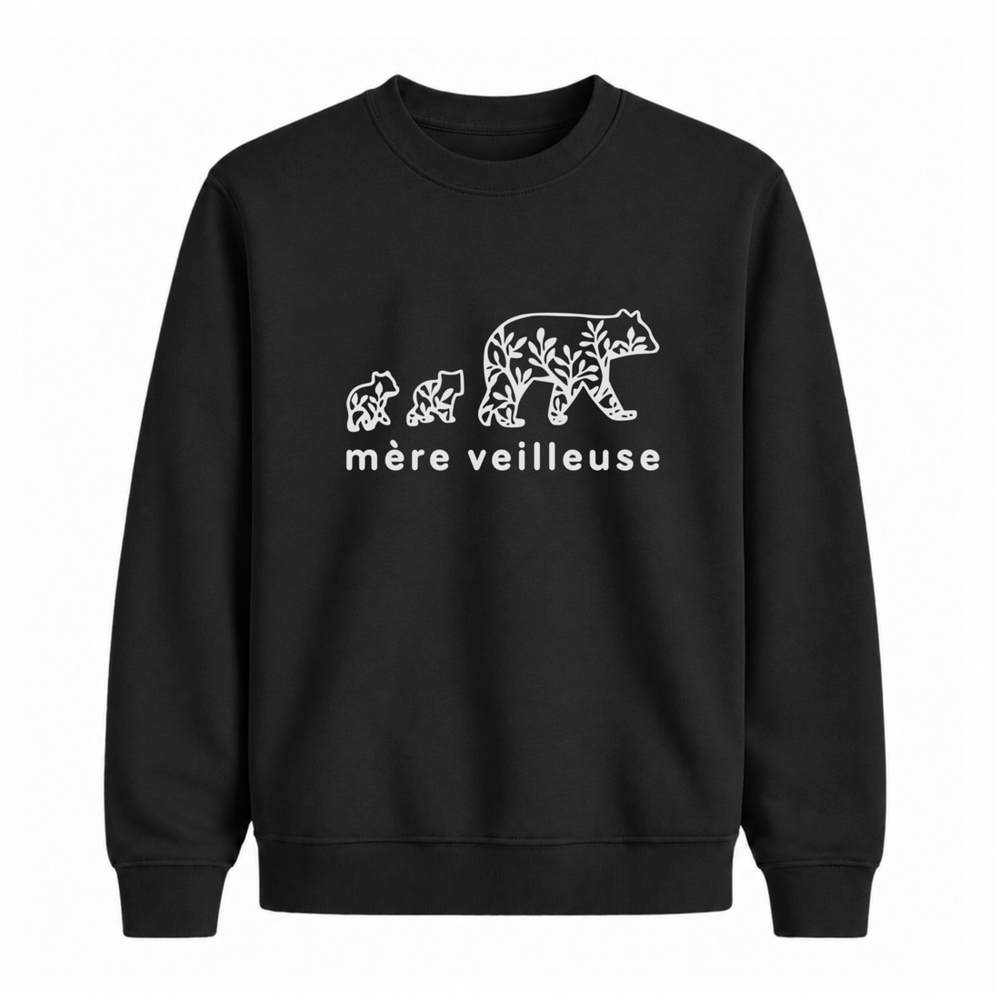 Sweatshirt Mère Veilleuse Ours