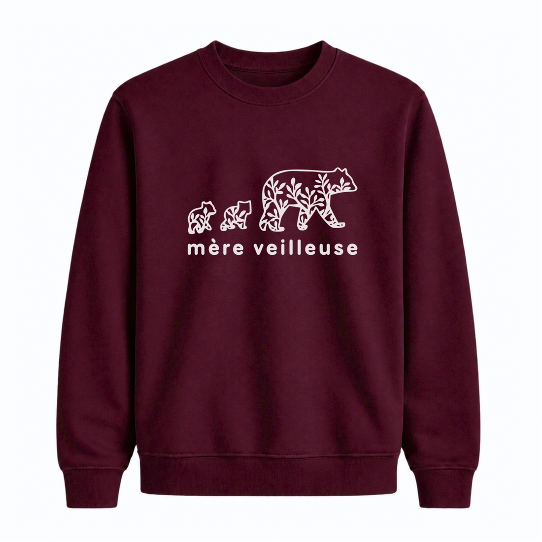 Sweatshirt Mère Veilleuse Ours