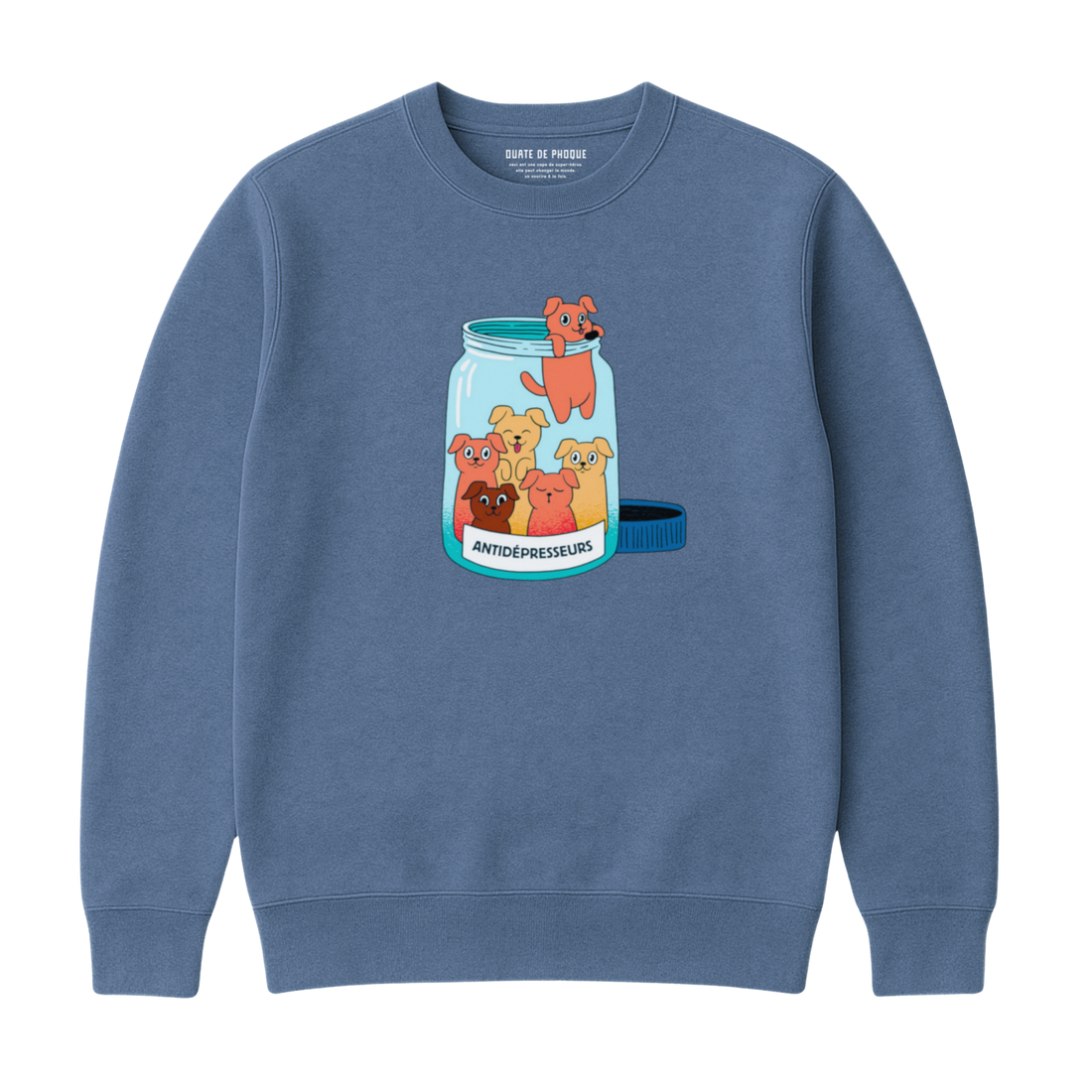 Sweatshirt Antidépresseurs Chien
