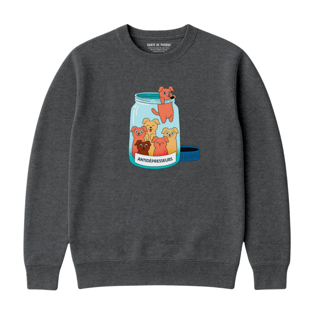 Sweatshirt Antidépresseurs Chien