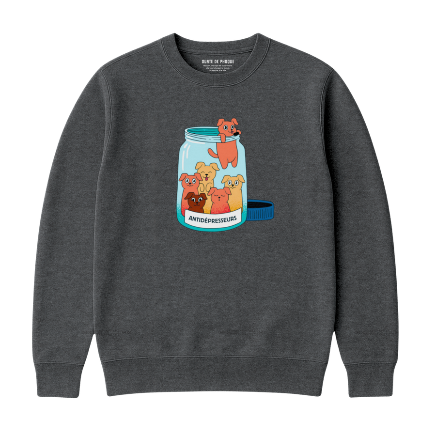Sweatshirt Antidépresseurs Chien
