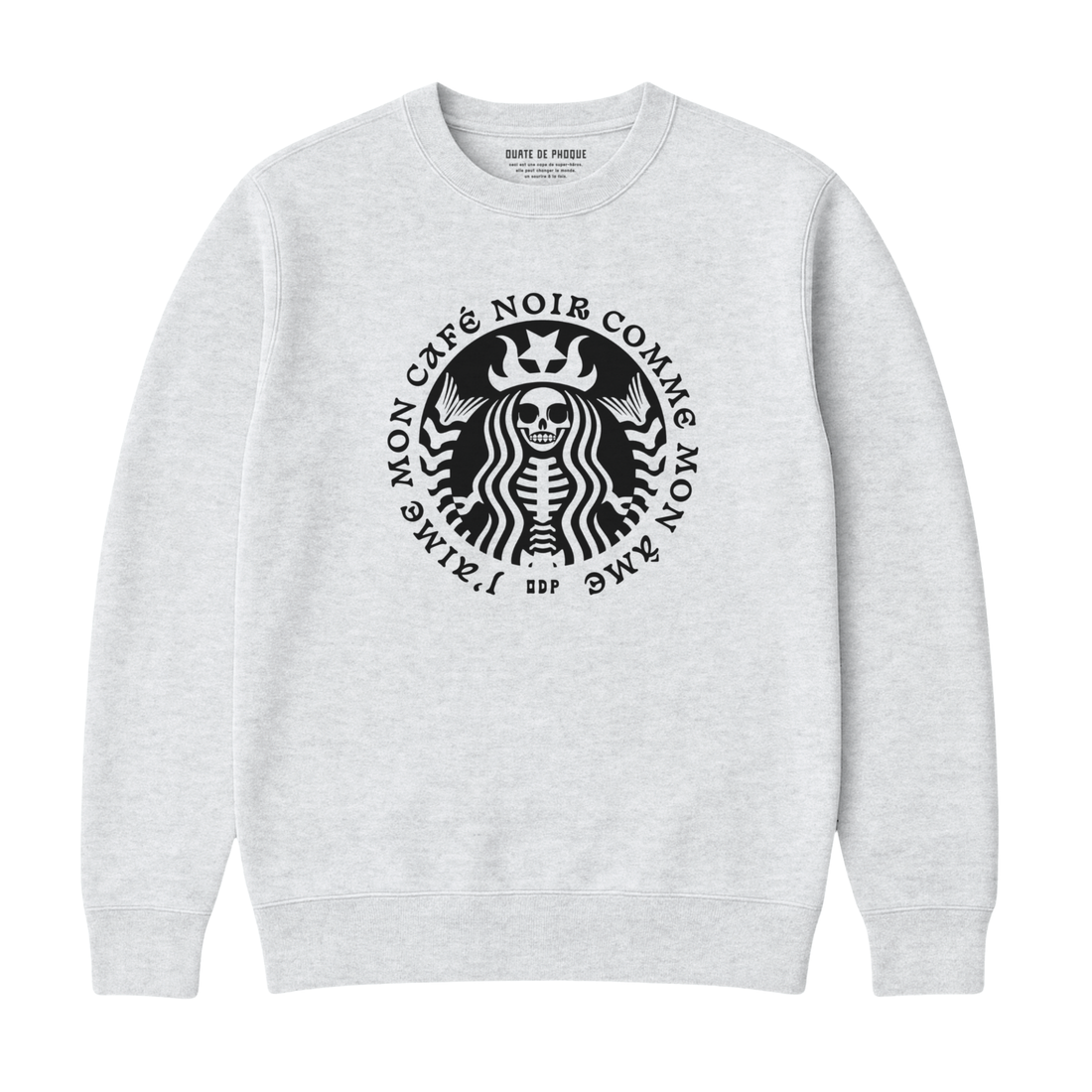 Sweatshirt Café Comme Mon Âme