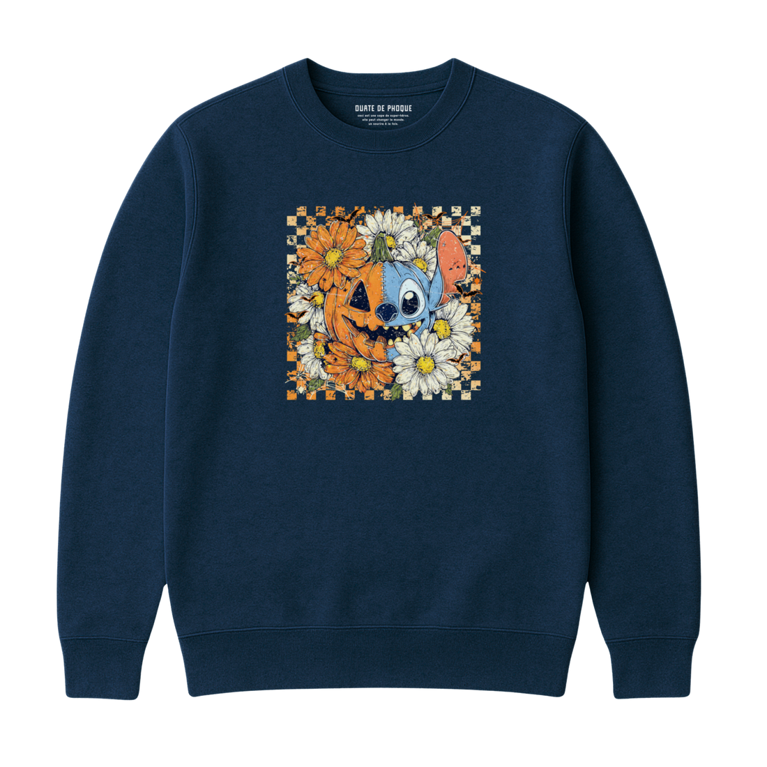 Sweatshirt Stitch Citrouille