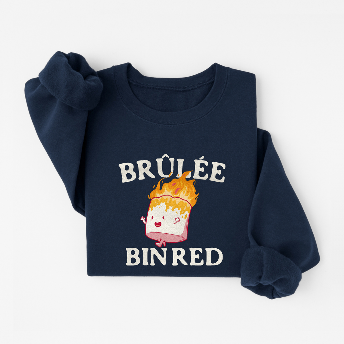 Sweatshirt Brûlée Bin Red - Enfant