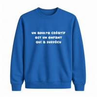Sweatshirt Adulte Créatif