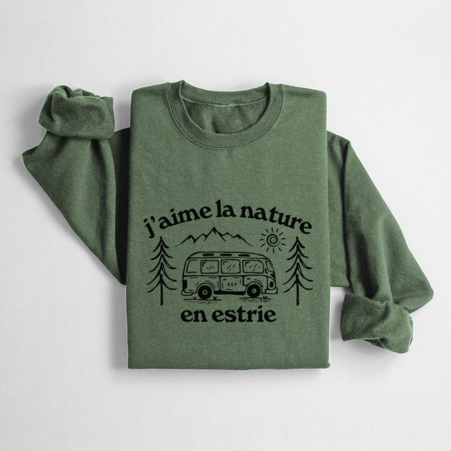 SWEATSHIRT ESTRIE - SAUGE