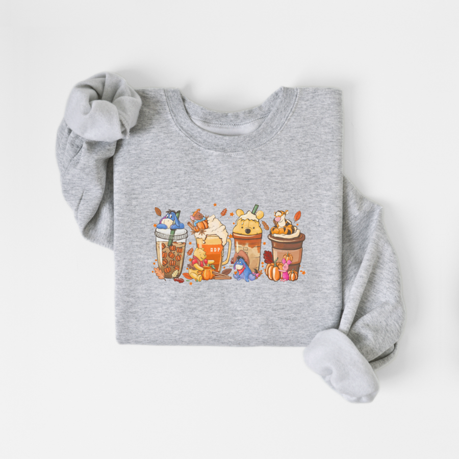 SWEATSHIRT LATTE THE POOH - ENFANT