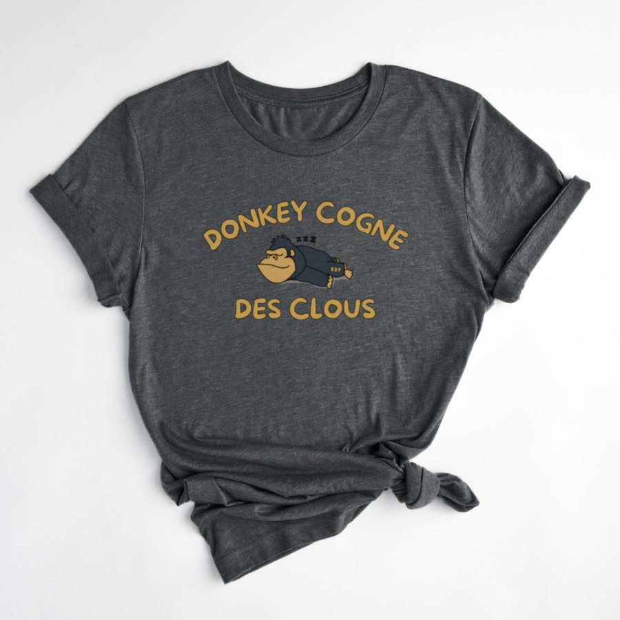 T-SHIRT DONKEY - CORBEAU