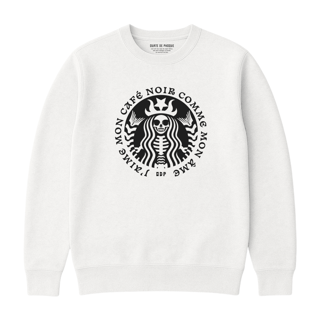 Sweatshirt Café Comme Mon Âme