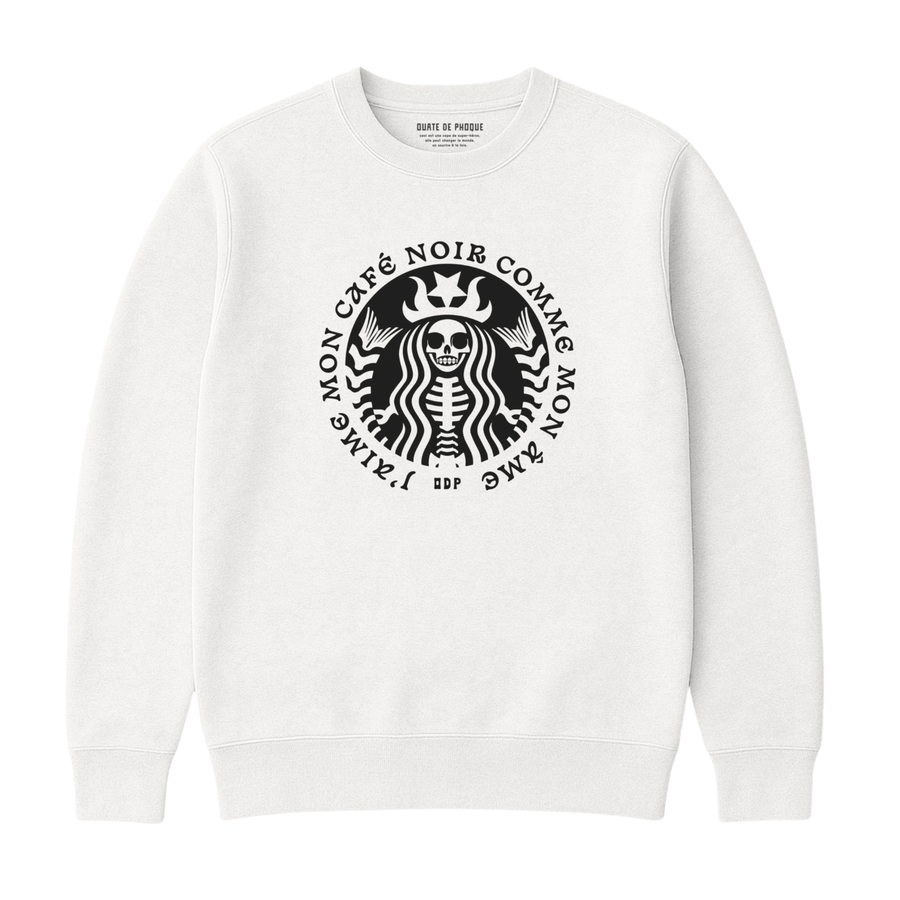 Sweatshirt Café Comme Mon Âme
