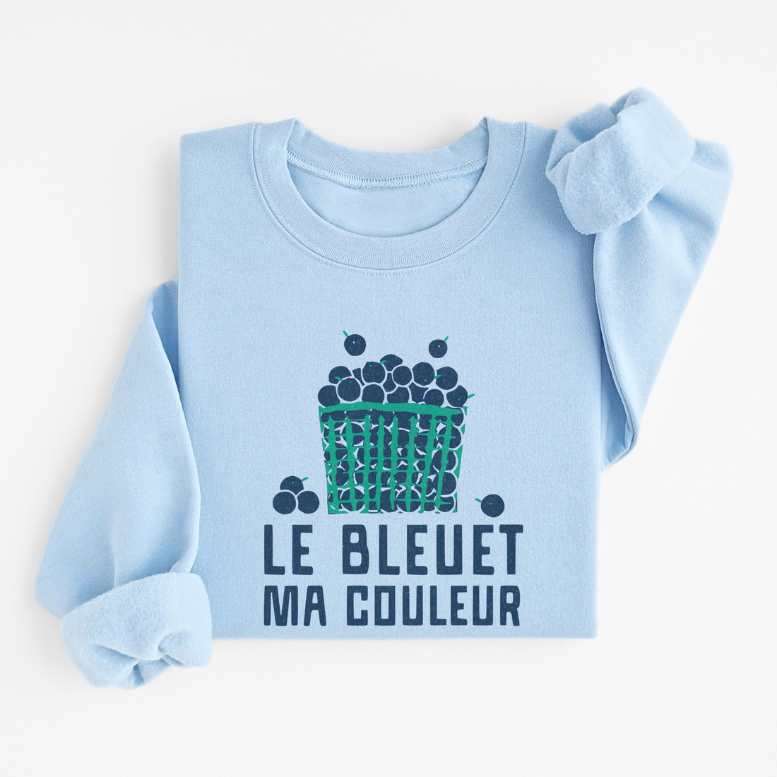 Sweatshirt Bleuet