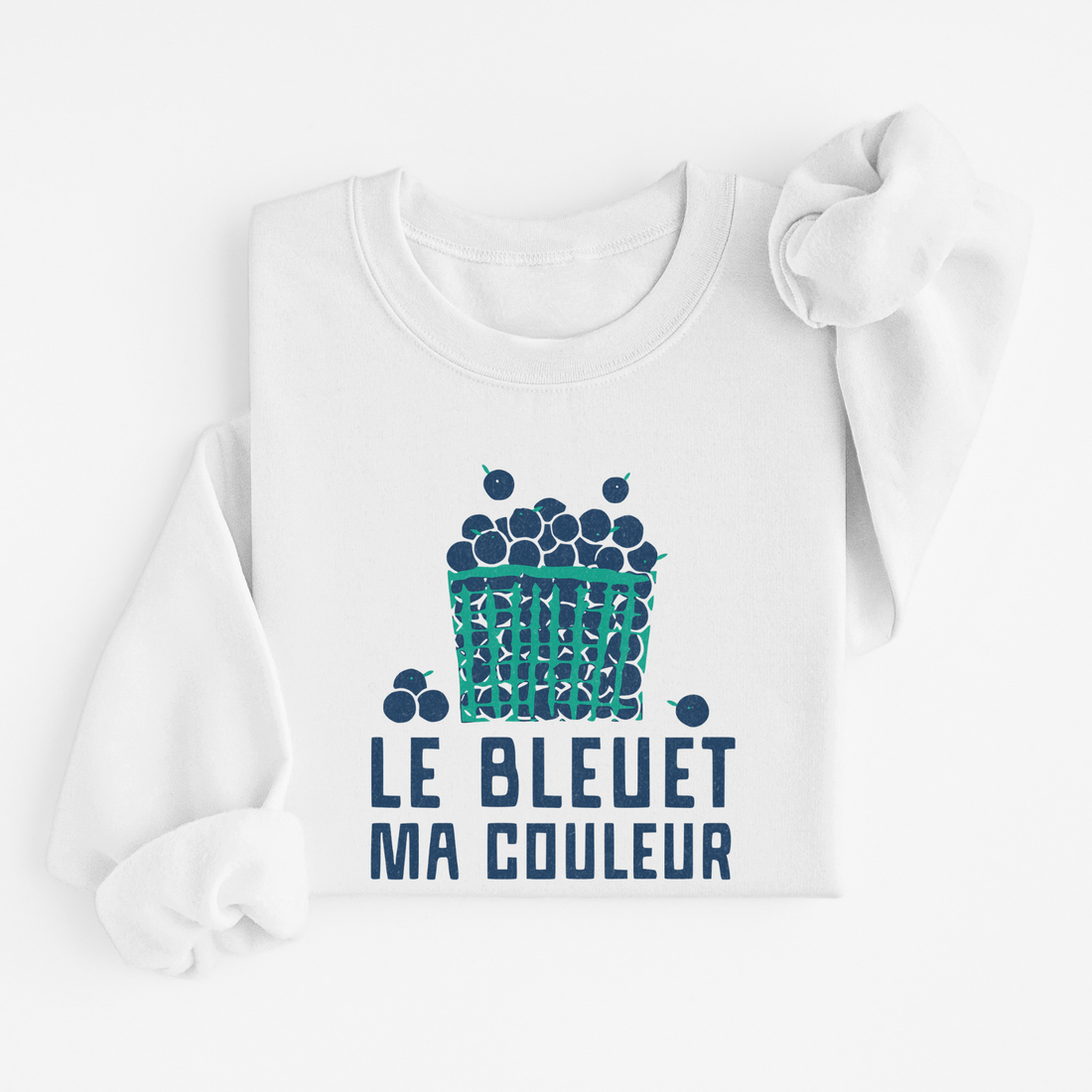 Sweatshirt Bleuet