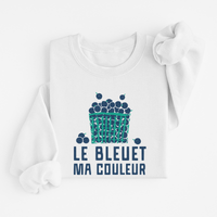 Sweatshirt Bleuet