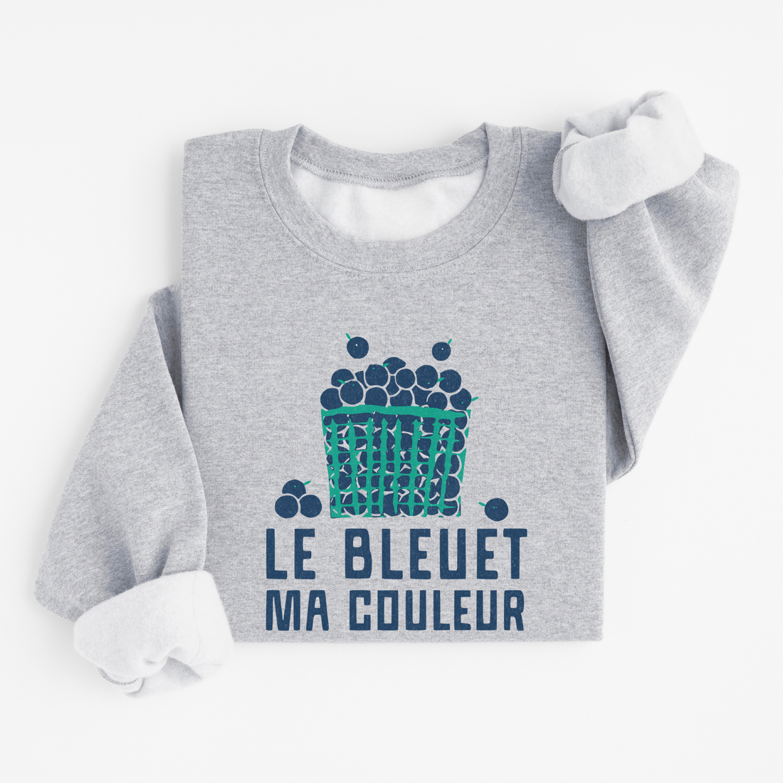Sweatshirt Bleuet