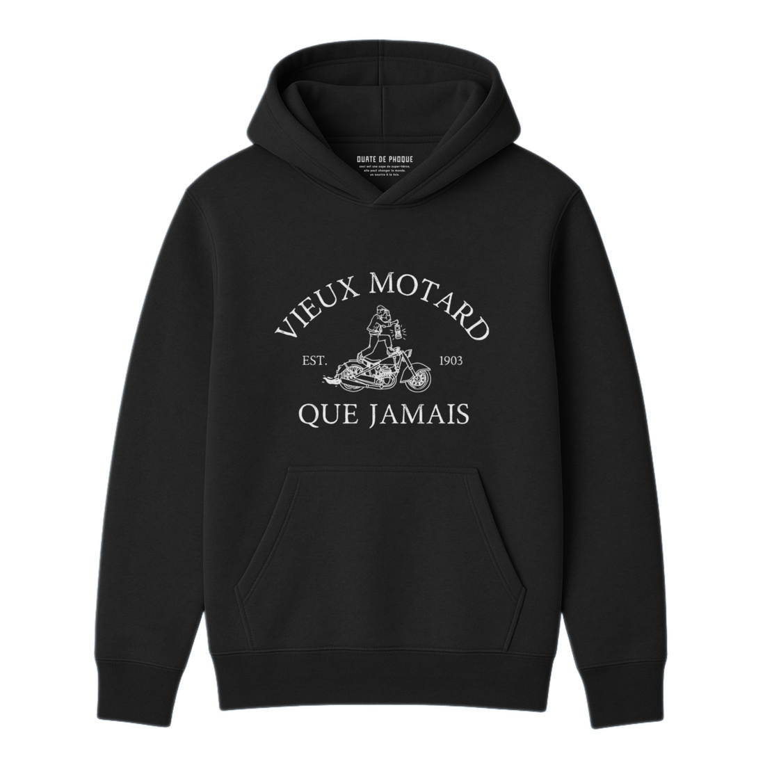 Hoodie Vieux Motard