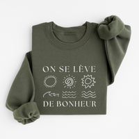 Sweatshirt Lève De Bonheur