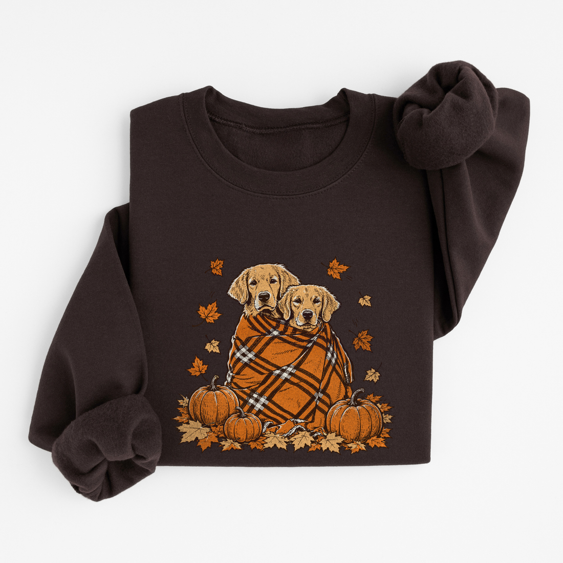 Sweatshirt Chiens Automne