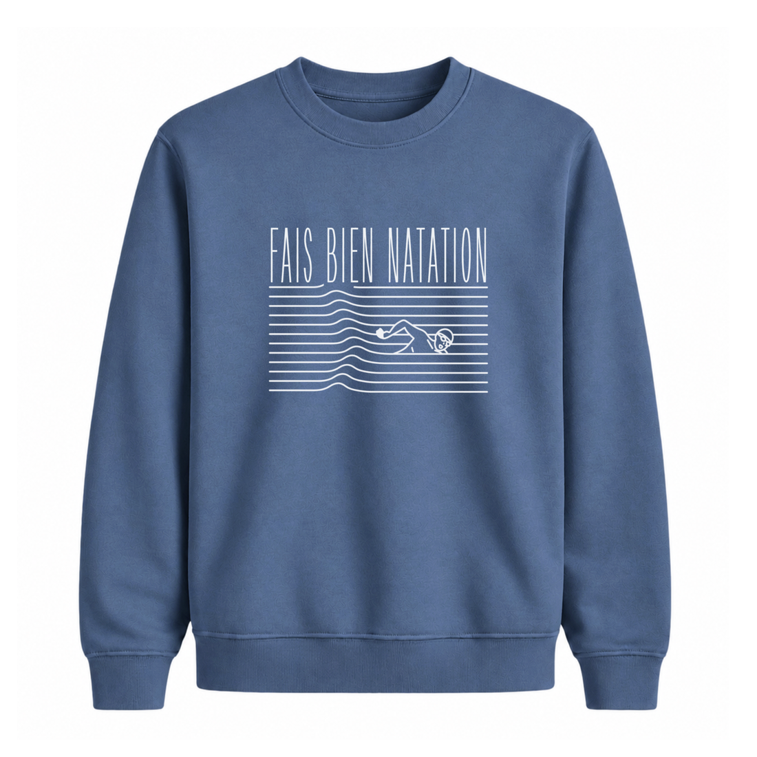 Sweatshirt Fais Bien Natation
