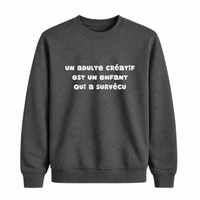 Sweatshirt Adulte Créatif