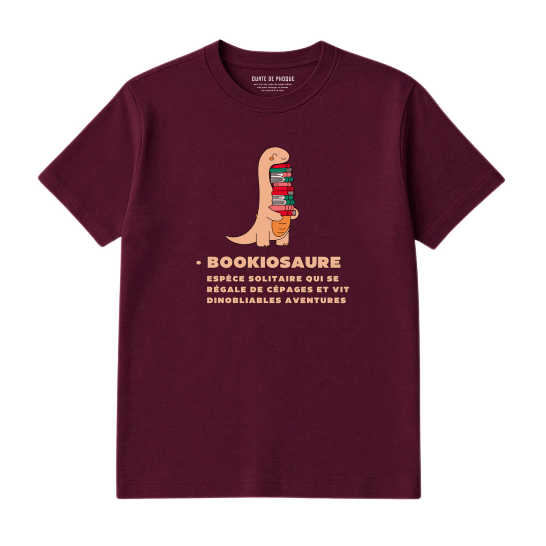 T-Shirt Bookiosaure
