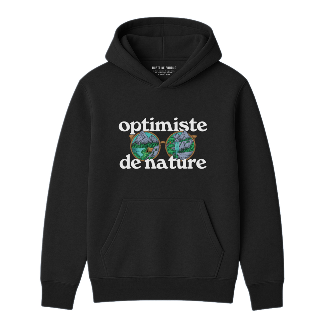 Hoodie Optimiste De Nature